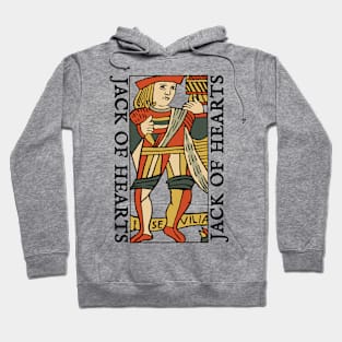 Character of Playing Card Jack of Hearts Hoodie